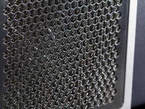 Ventilacija laserja uporablja filtre